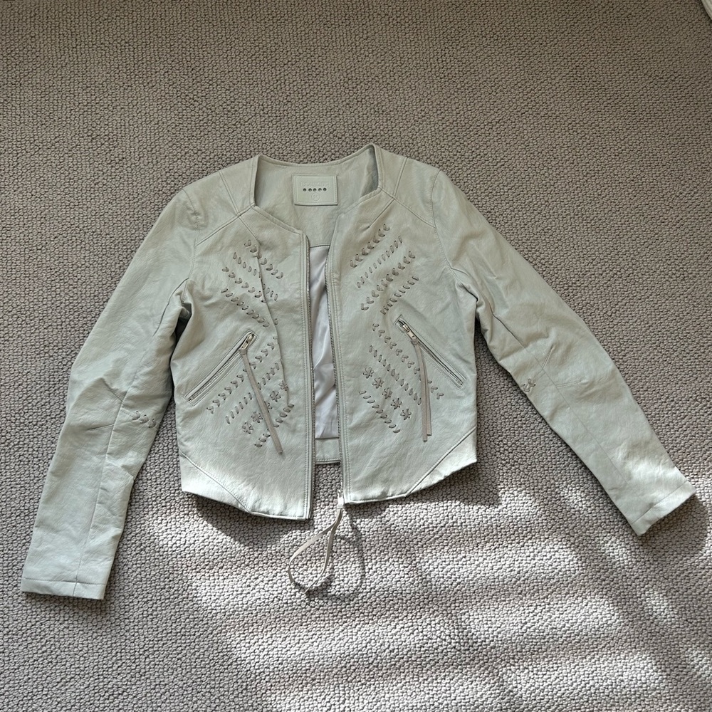 Like New Blank NYC Vegan leather jacket